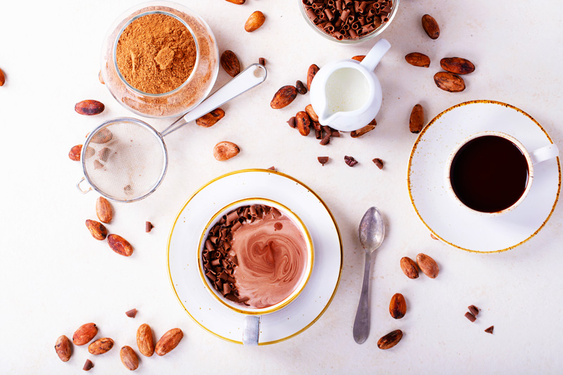 Cách pha socola nóng kiểu Châu Âu từ cacao nguyên chất