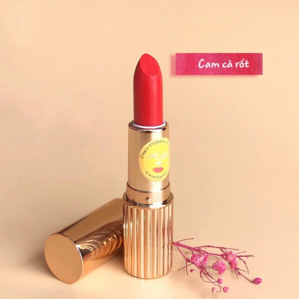 Son môi socola - chocolate lipstick - Hallelu Beauty - Mỹ phẩm thiên nhiên
