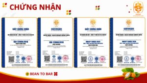 hallelu chocolate chứng nhận